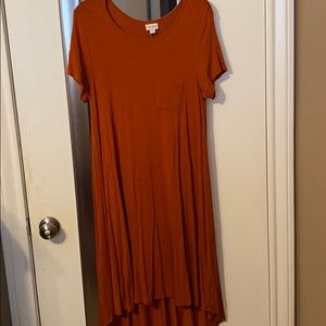 Burnt orange Carly size small